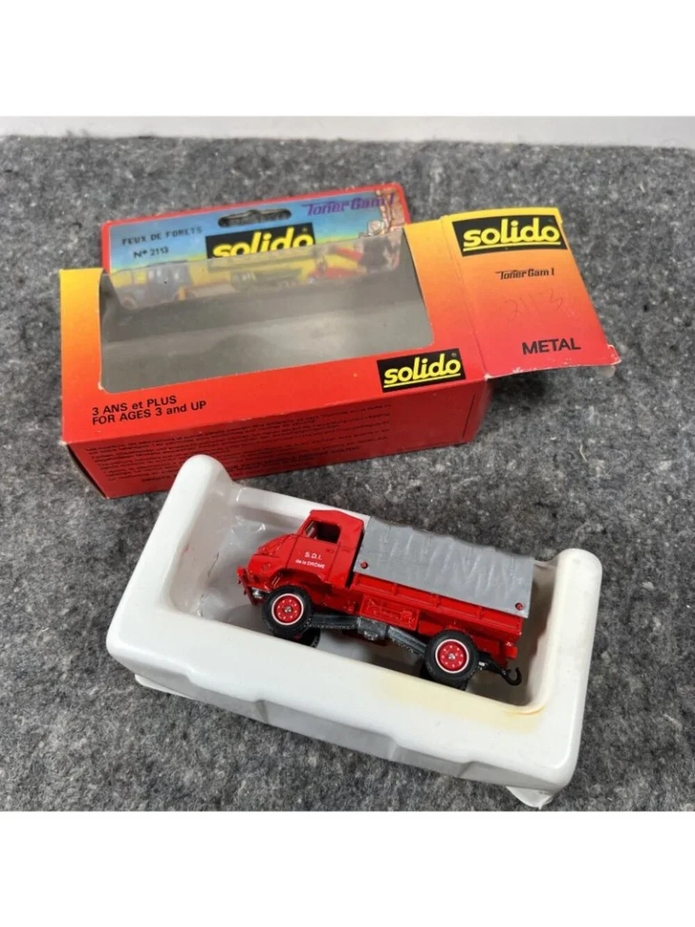 Solido #2113 Feux de Forets Toner Gam 1 , Diecast